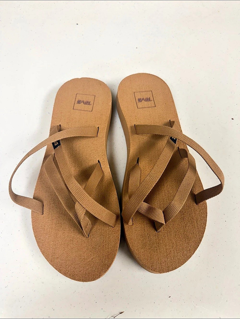 Teva Olowahu Flip-Flop Women's Brown Sport Sandals